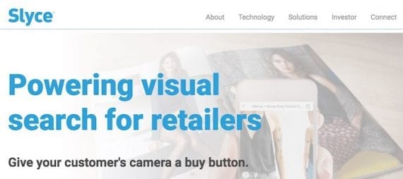 Slyce and Cortexica, as examples, offer visual search functionality for ecommerce sites.