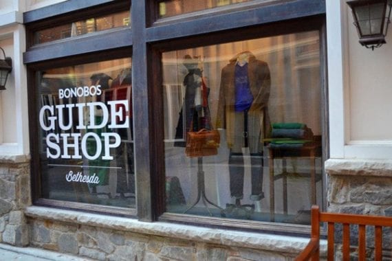 Online apparel merchant Bonobos has set up "Guide Shops," where men can be guided through putting together outfits, then receive the clothes later in the mail. Nordstrom, the traditional brick-and-mortar retailer, is experimenting with a similar concept.