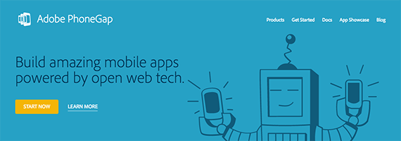 Adobe PhoneGap lets a business use common, open-source web technologies to create mobile applications.