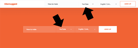 Ubersuggest and similar tools can also look at query volume and keyword phrases for YouTube specifically.