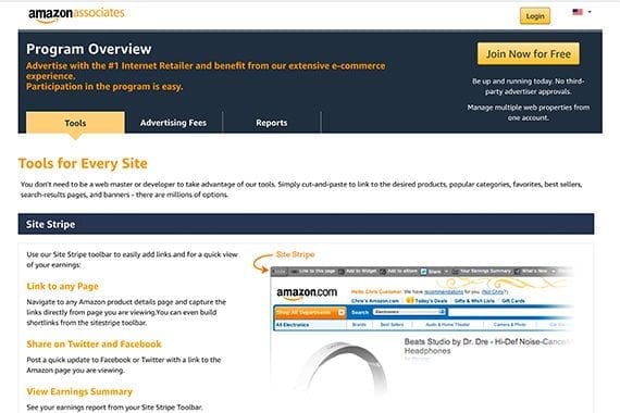 Amazon has had a robust affiliate marketing program since 1996. It was one of the first such programs and is now among the world's largest.