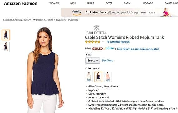 Cable Stitch is one of Amazon's many private label brands.