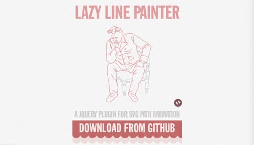 Lazy line painter