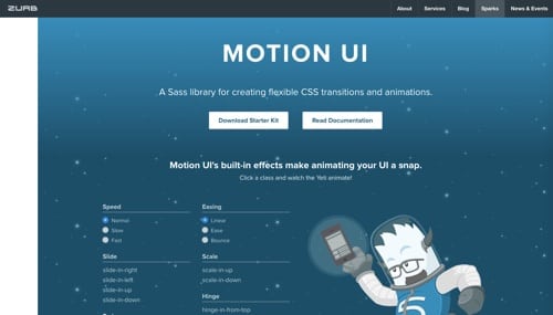 Motion user interface