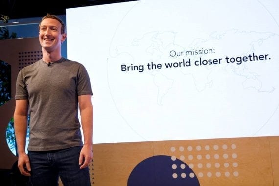 Facebook founder, chairman, and CEO Mark Zuckerberg believes community is important.
