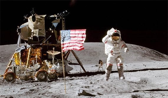 NASA put men on the moon in 1969 and may do it again by 2023. <em>Photo: NASA.</em>
