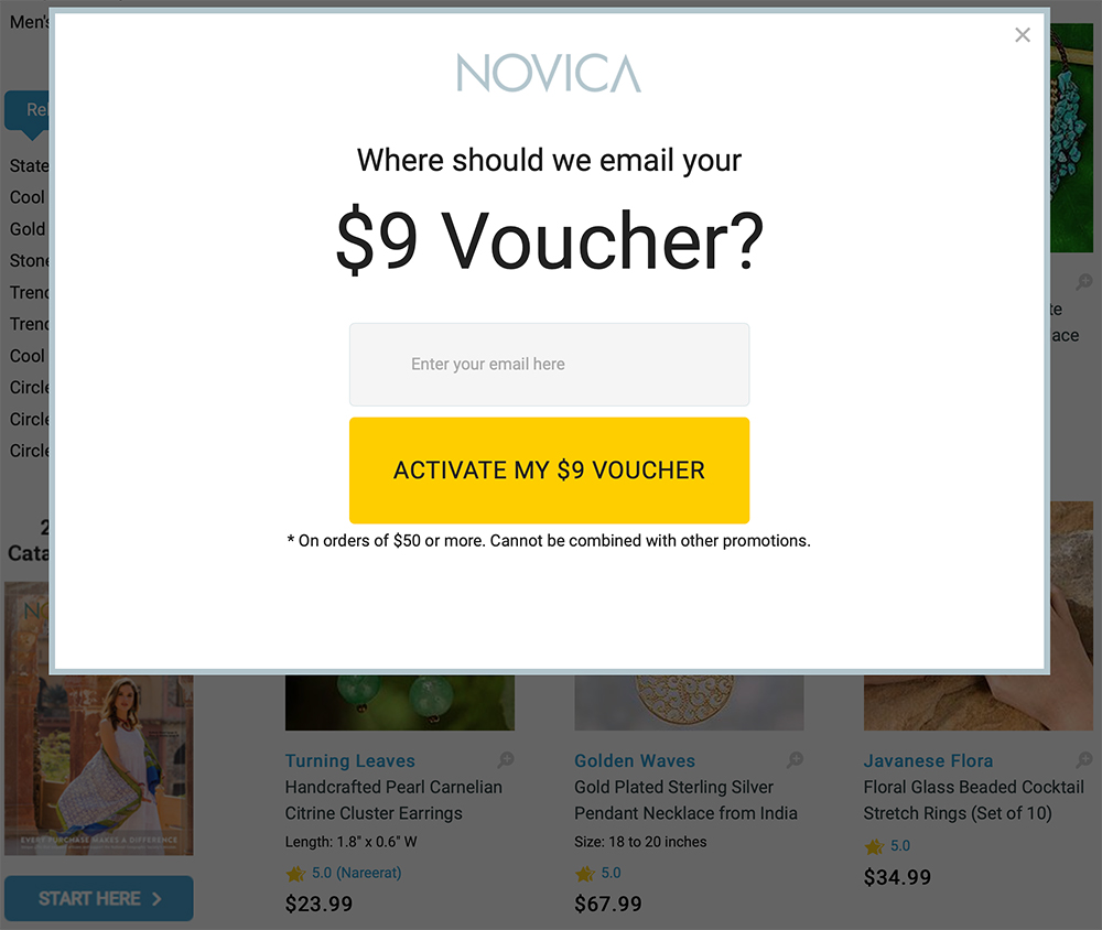 It doesn't get any simpler. Enter your email address and receive a voucher.