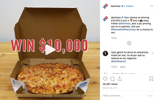 Domino's Pizza on Instagram