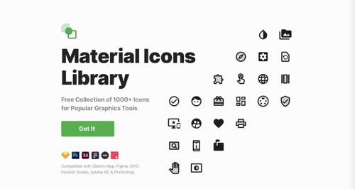 Material icon library