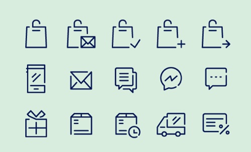 Free E-Commerce Icon Set