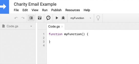 - purshoLOGY Use the script editor to write JavaScript functions to run on the spreadsheet.
