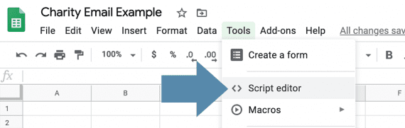 - purshoLOGY Associate Google spreadsheets with custom scripts via the "Script editor."