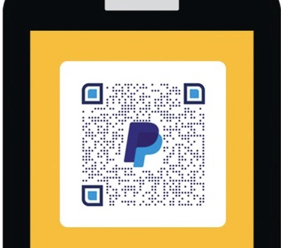 PayPal's QR code functionality is simple and cost-effective.