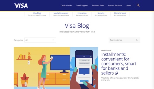 Visa Blog