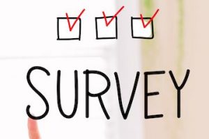 Illustration with the words "Survey" and three checkboxes