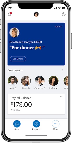 The consumers perspective of P2P payments using the PayPal app