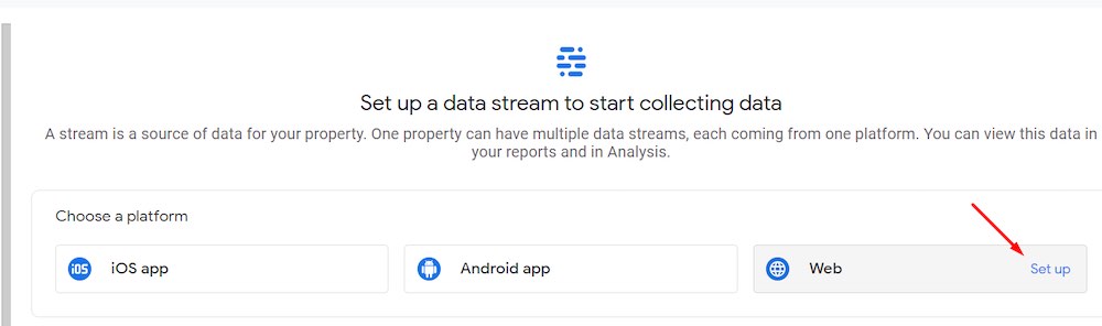 Screenshot of choosing the version 4 data stream