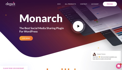 Home page of Monarch