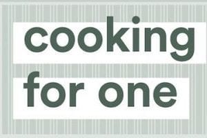 Partial screenshot reading "Cooking for one" from America's Test Kitchen email