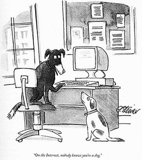 Screenshot of the New Yorker cartoon Screenshot of the New Yorker cartoon