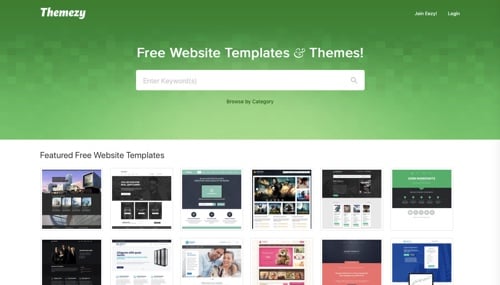 Page d'accueil de Themezy Page d'accueil de Themezy