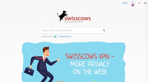 Swisscows-Homepage