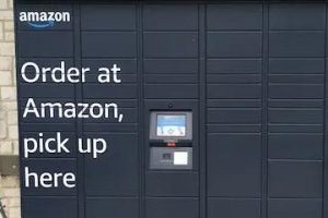 Photo of an Amazon Locker
