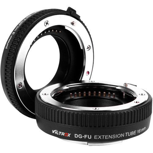 Example of Viltrox extension tube from B&H Photo