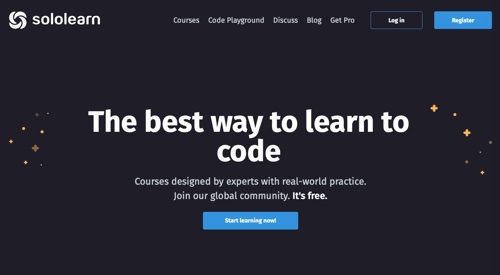 Home page of Sololearn