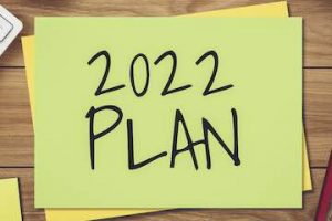 Image of a Post-it note reading "2022 Plan"