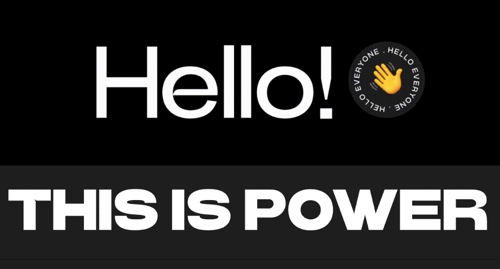 Home page of Power Grotesk