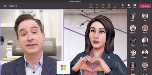 Screenshot of Microsoft Ignite 2021 video