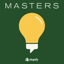 Shopify Masters logo from the home page