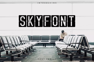 Screenshot of Skyfont