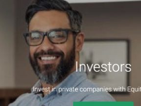 Screenshot of a male investor from Nasdaq Private Market home page
