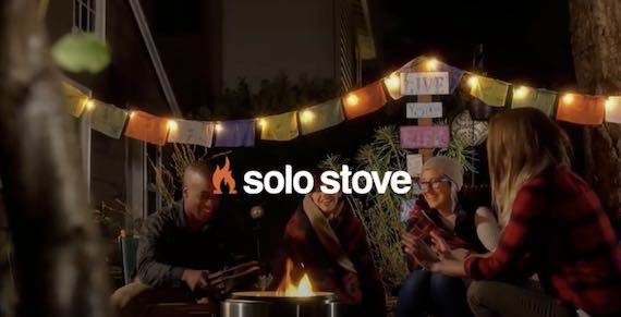 Screenshot of YouTube video: Solo Stove Bonfire - The World's Most Unique Fire Pit.