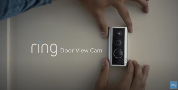 Screenshot of YouTube video: Ring Door View Cam - A New Point of View.