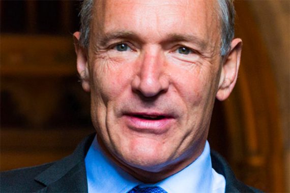 Image of Sir Tim Berners-Lee.