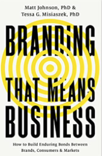 Screenshot of the book, "Branding that Means Business," by Matt Johnson and Tessa Misiaszek.