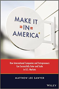 Screenshot of the book, "Make It in America," by Matthew Lee Sawyer.