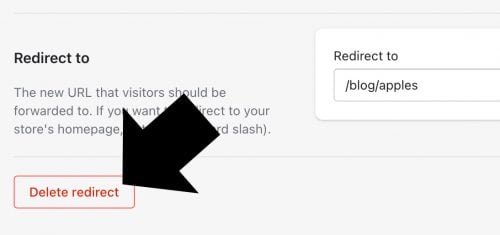 How to Create and Manage 301 Redirects with Shopify - Practical Ecommerce
