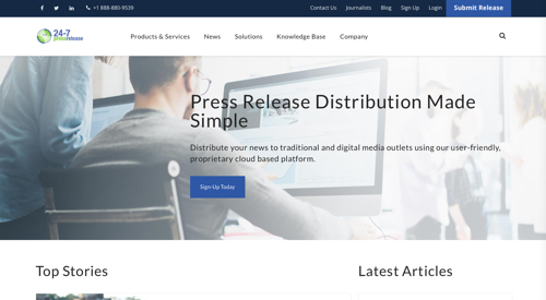 Press Release Distribution Services Practical