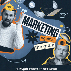 Podcast cover art for Marketing Against the Grain