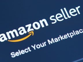 Screenshot of an Amazon page with the header "Amazon seller"