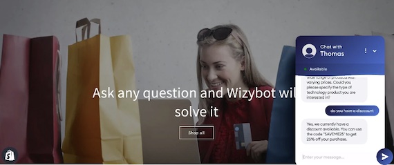 Wizybot ‑ Chatbot ChatGPT