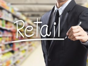 Photo of a male in a retail store with "Retail" superimposed on the image