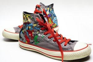 Photo of Converse canvas high-top shoes