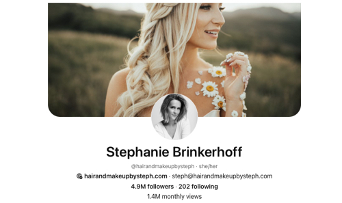Stephanie Brinkerhoff's Pinterest page