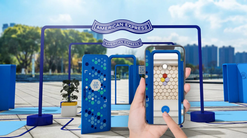 Web page for American Express “Door to Shop Small”