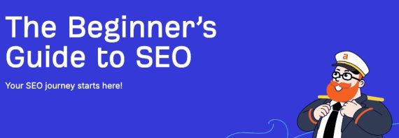 Web page for Ahrefs' SEO guide